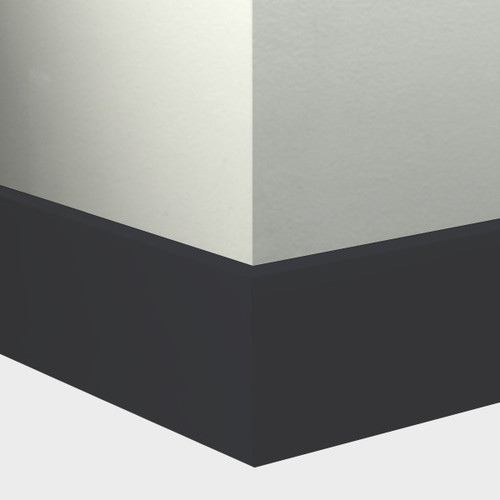 Tarkett Millwork Mandalay Wall Base Black 4 1/2 inch- MW40H