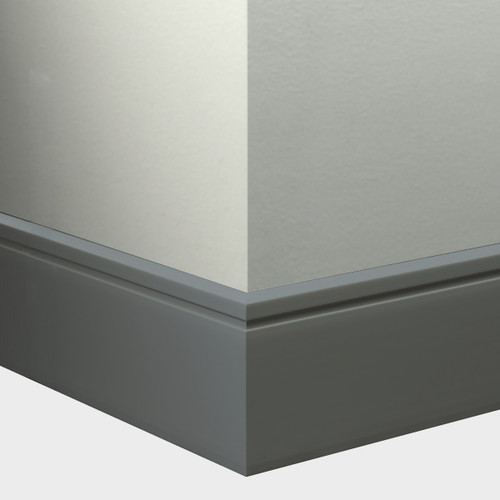 Tarkett Millwork Reveal Wall Base 4 1/4 inch Storm Cloud