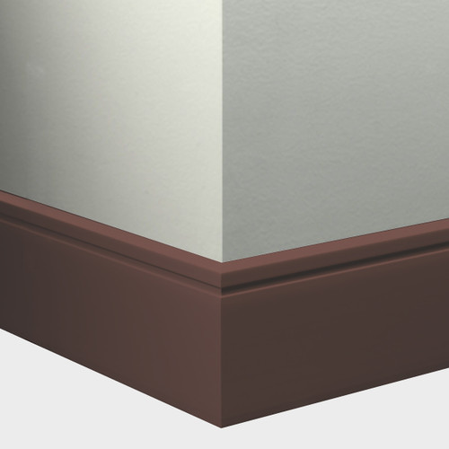Tarkett Millwork Reveal Wall Base 6 inch Espresso