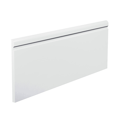 Flexco Captivate Wall Base True White