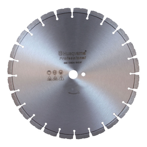 Husqvarna Professional F620C 24 inch Medium to Hard Concrete Blade-1 inch Arbor