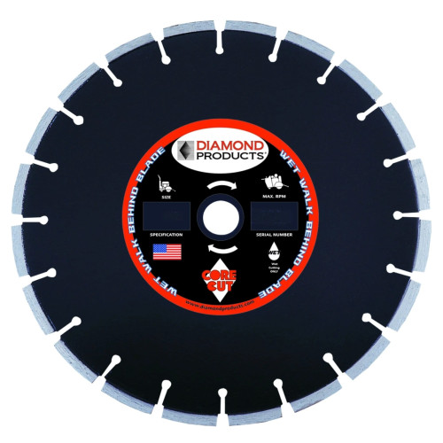 Diamond Products Premium Black 16 inch x .140 inch Cured Concrete
