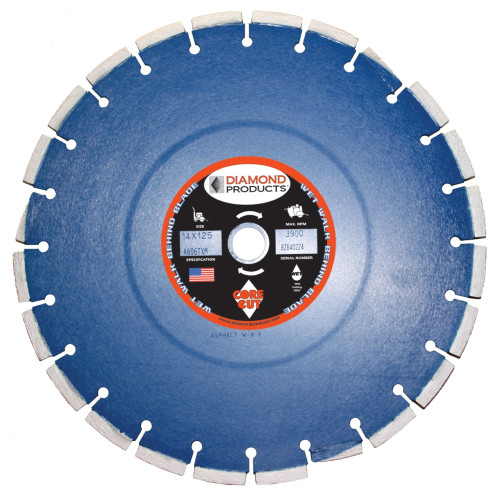 Diamond Products Pro Blue 14 inch x .125 inch Cured Concrete