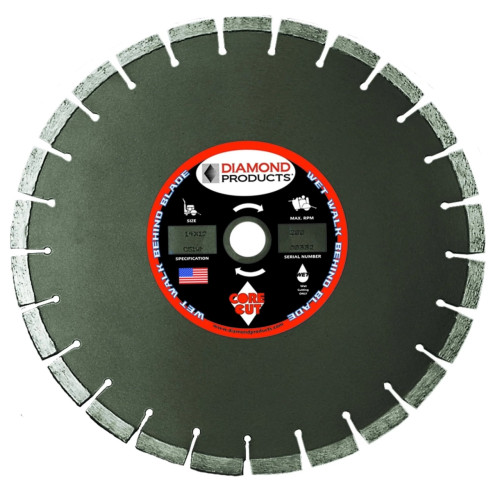 Diamond Products Giga Titanium 18 inch x .140 inch Cured Concrete