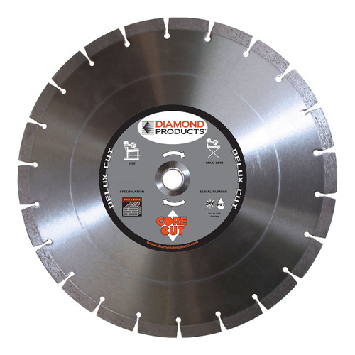Diamond Products Entry Level Masonry Diamond Blade 14 inch Delux-Cut