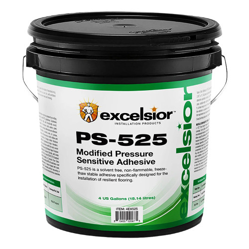 Roppe PS-525 Modified Pressure Sensitive Adhesive 4 Gallon, For Rubber Tlle Flooring