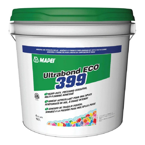Mapei Ultrabond Eco 399 Vinyl PSA Adhesive 4 Gallons
