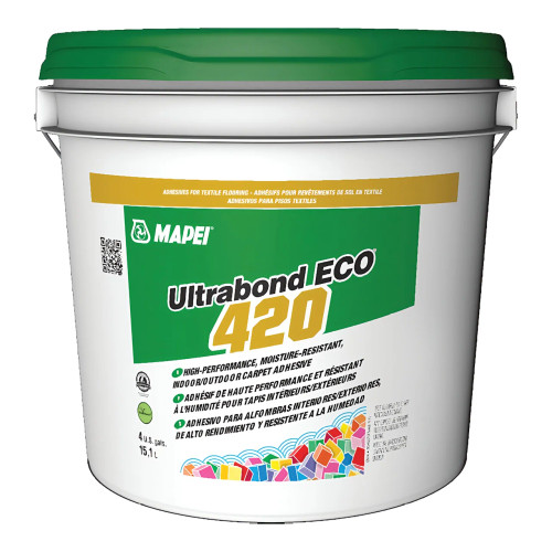 Mapei Ultrabond Eco 420 Outdoor Carpet Adhesive 4 Gallons
