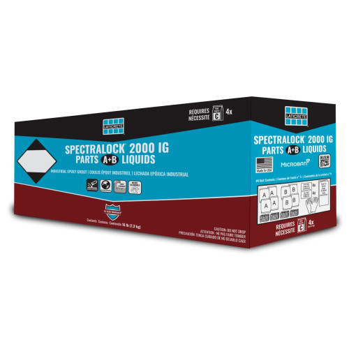 Laticrete SpectraLOCK 2000 IG Commercial Unit # 4 Liquid Parts A and B Epoxy Grout