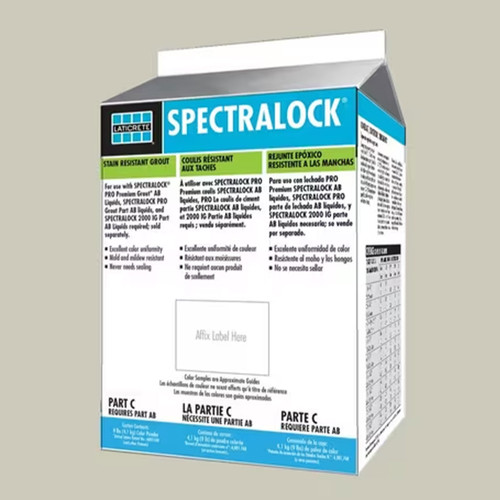 Laticrete SpectraLOCK PRO Epoxy Grout Part C- 9 lb Light Pewter