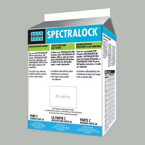 Laticrete SpectraLOCK PRO Epoxy Grout Part C- 9 lb Smoke Gray