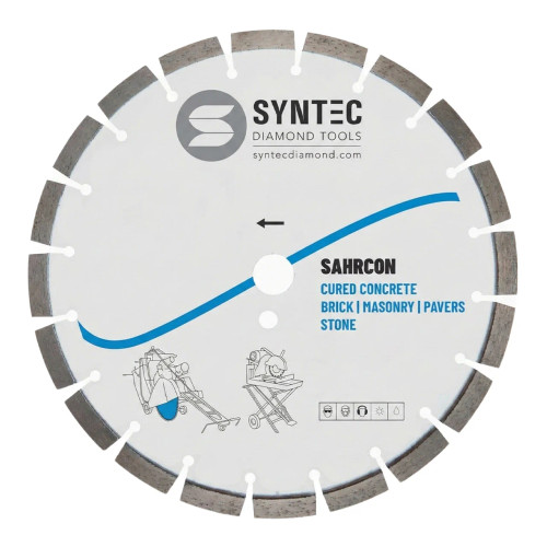 Syntec 18 Inch Low HP Concrete Segmented Diamond Blade