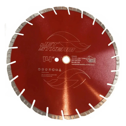 Diteq JS-S High Speed Jet Stream Diamond Blade for Concrete and Masonry, 14 inch, Pack of 3