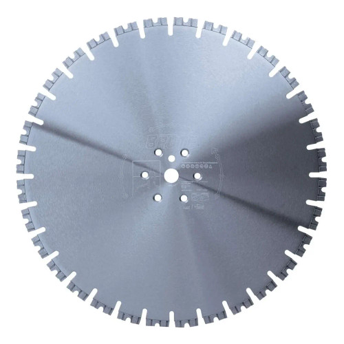 Diteq C-50AXBRN Brute Ultra Fast Notched Blade for Concrete and Block, 24 inch