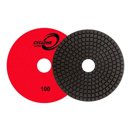 Diamax Cyclone Wet Polishing Pads R Series, 5 inch 100 Grit