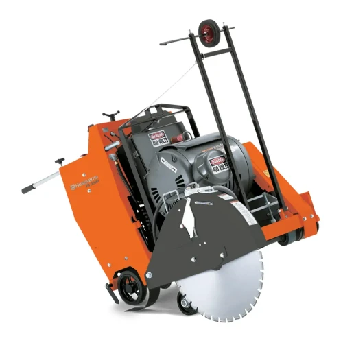 Husqvarna FS 3500 E Self-Propelled concrete saw,  left 45 degree angle