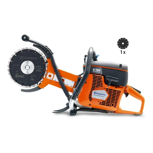 Husqvarna K 760 Cut-n-Break Power Cutter 9 inch, 5 HP
