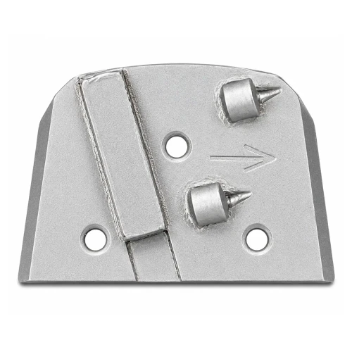 Syntec Slim Fit 2 x 1/4 Round with Stabilizer Segment PCD- Silver