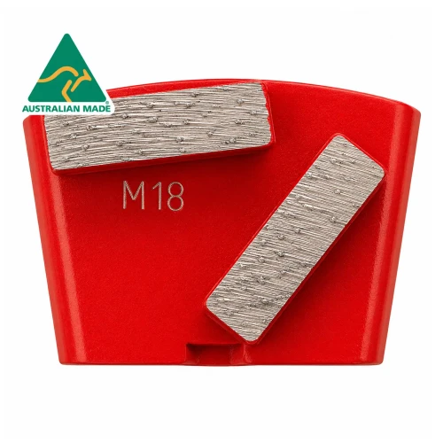 Syntec EZ Wing HTB Tooling Double Bar Grinding Segment- Red Medium Bond