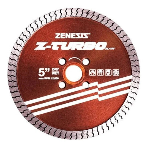 Zenesis Z Turbo Granite Stone Blade 5 inch, Wet or Dry