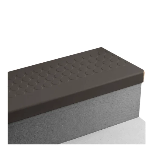 Tarkett Johnsonite Raised Round Brown Stair Tread 48 inch