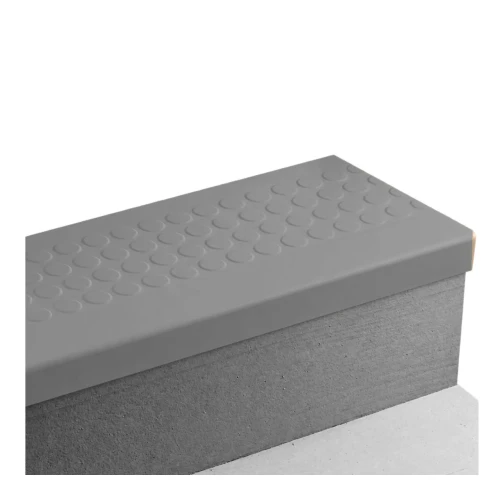 Tarkett Johnsonite Raised Round Shark Fin Stair Tread 48 inch