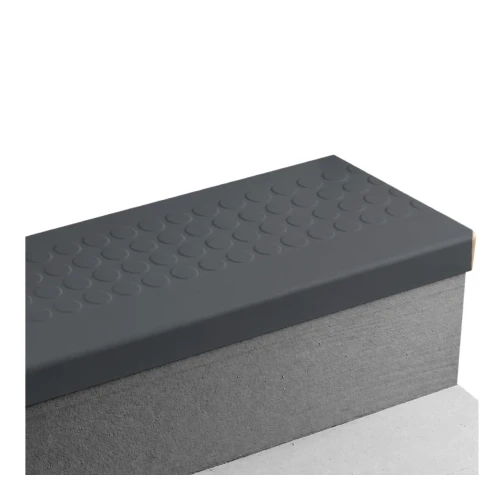 Tarkett Johnsonite Raised Round Bedrock Stair Tread 60 inch