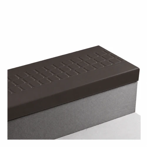 Tarkett Johnsonite Raised Square Dark Brown Stair Tread 48 inch