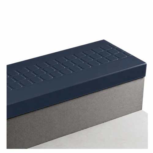 Tarkett Johnsonite Raised Square Navy Blue Stair Tread 60 inch