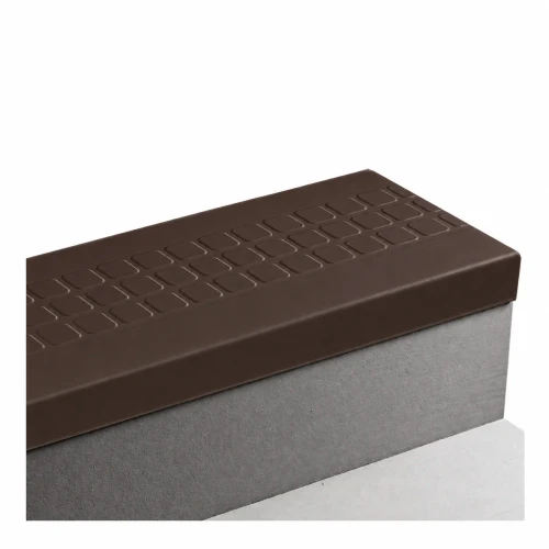 Tarkett Johnsonite Raised Square Fudge Stair Tread 72 inch