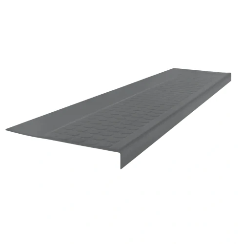 Roppe Battleship Low Profile Raised Circular Stair Tread- 60 Inch