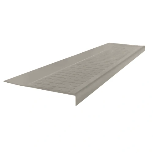 Roppe Ashen Low Profile Raised Circular Stair Tread- 60 Inch