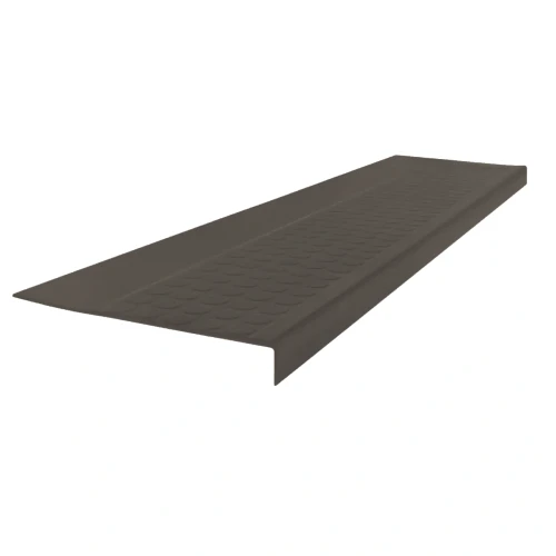 Roppe Low Profile Raised Circular Stair Tread- Somber 72 Inch