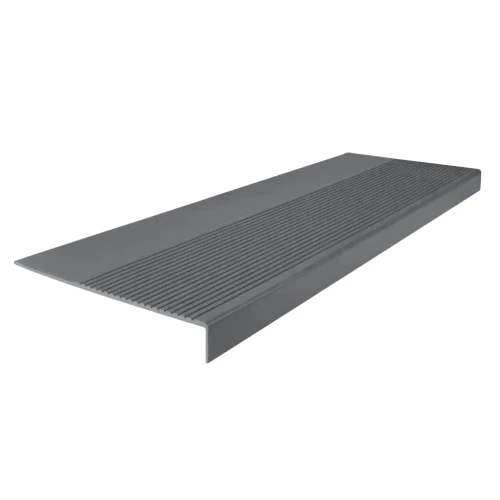 Roppe Battleship Ribbed 72 Inch Stair Tread