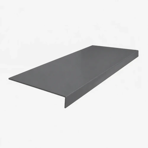 Roppe Light Duty Smooth Stair Tread Slate 48 Inch