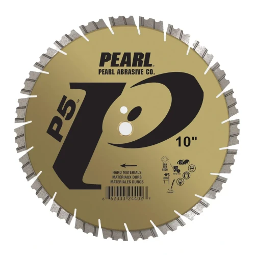 Pearl Abrasive P5 10 Inch Segmented Blade- Hard Materials