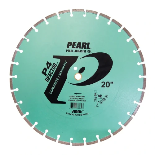Pearl Abrasive P4 ADM Reactor Concete Masonry Blade, 20 Inch