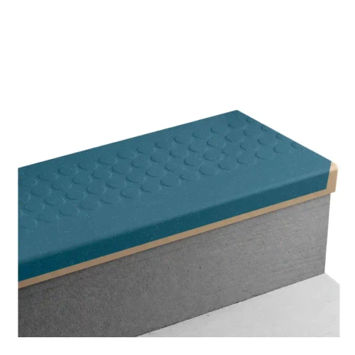 Tarkett Johnsonite Torch Lake Color Splash Stair Tread Raised Round 72 inch