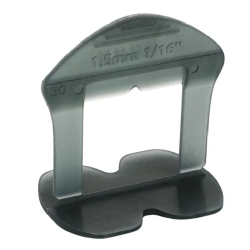 Bihui B Rigid Floor Wall Tile Leveling Clips 1/16 inch 2500 Pieces