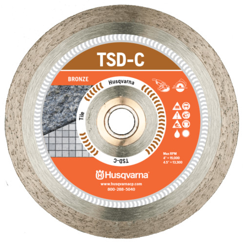 Husqvarna TSD-C Dri Disc Diamond Blade 4 Inch
