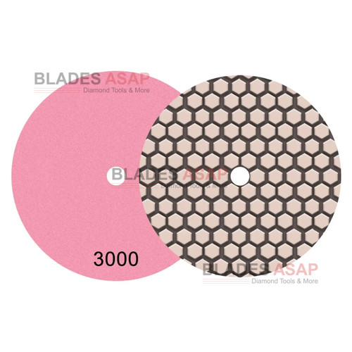General Tool Dry Polishing Pad, 4 inch, 3000 Grit