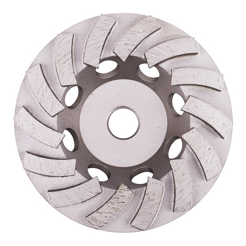 General Tool Double Turbo Cup Wheel, 4 1/2inch 18 segments, Concrete Masonry