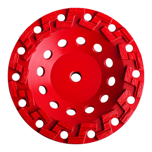 General Tool S Cup Wheel, 5 inch, 10 Segments, 60-80 Grit, Concrete