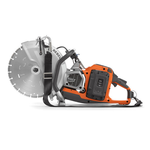Husqvarna K1 Pace Powerful Rescue Saw Battery Cutter, Side View