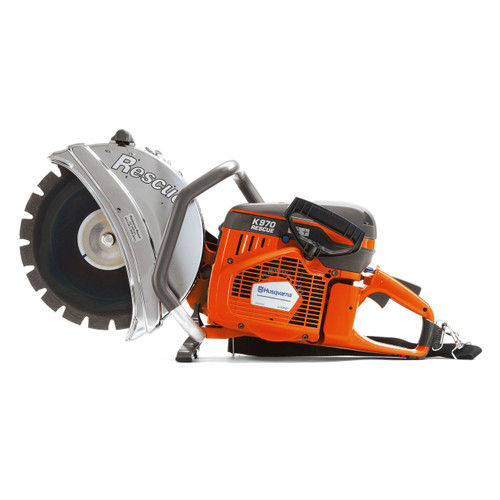 Husqvarna K970 Rescue Saw Battery Cutter, Side View