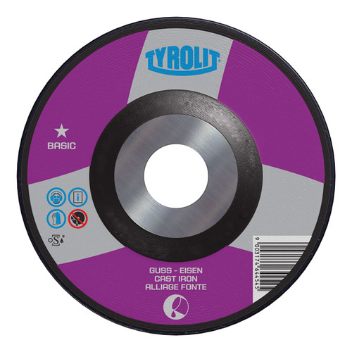 Diamond Products Tyrolit T27 Abrasive Wheel for Cast Material