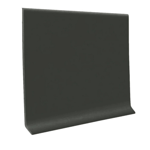 Pinnacle Black Brown Rubber Wall Base 4 inch
