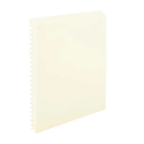 Roppe Contours Vertical White 4 5/8 inch x 8 feet