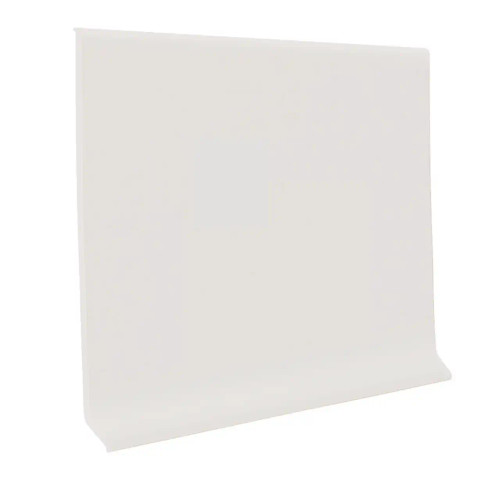 Flexco Vinyl Wall Base Arctic White .080 x 6 inch
