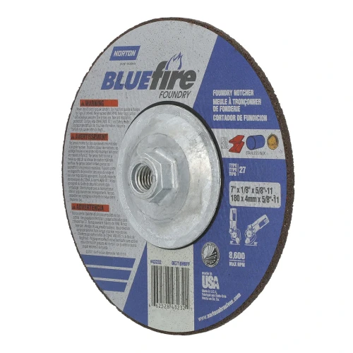 Norton BlueFire ZC ZA/SC 7 inch Type 27 Foundry